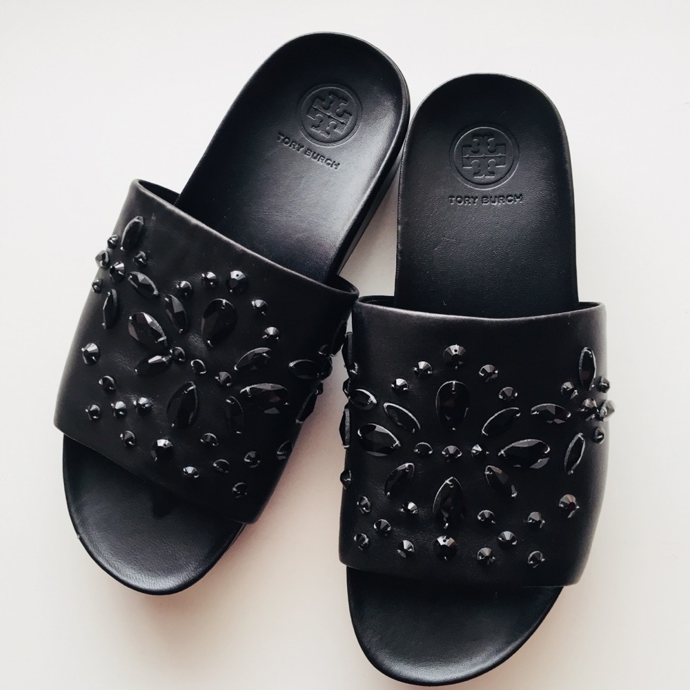 NWOT Tory Burch Brae Sandals, size 5.5 - Picture 2 of 5